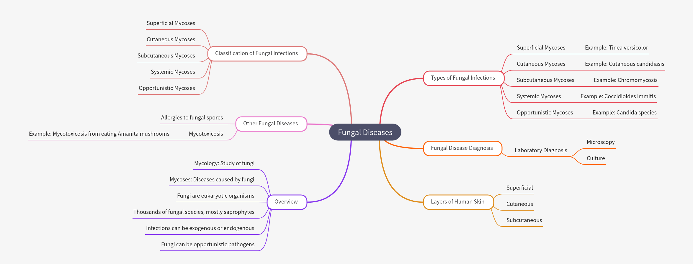 Fungal Diseases: Classification, Types, & Diagnosis