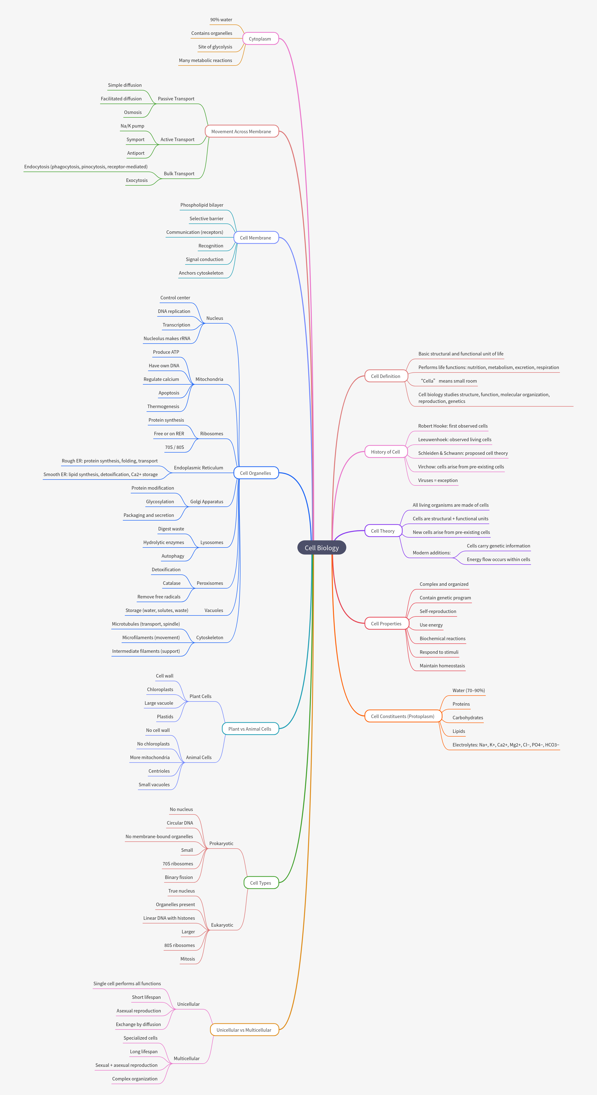 Cell Biology: Fundamentals of Life's Building Blocks