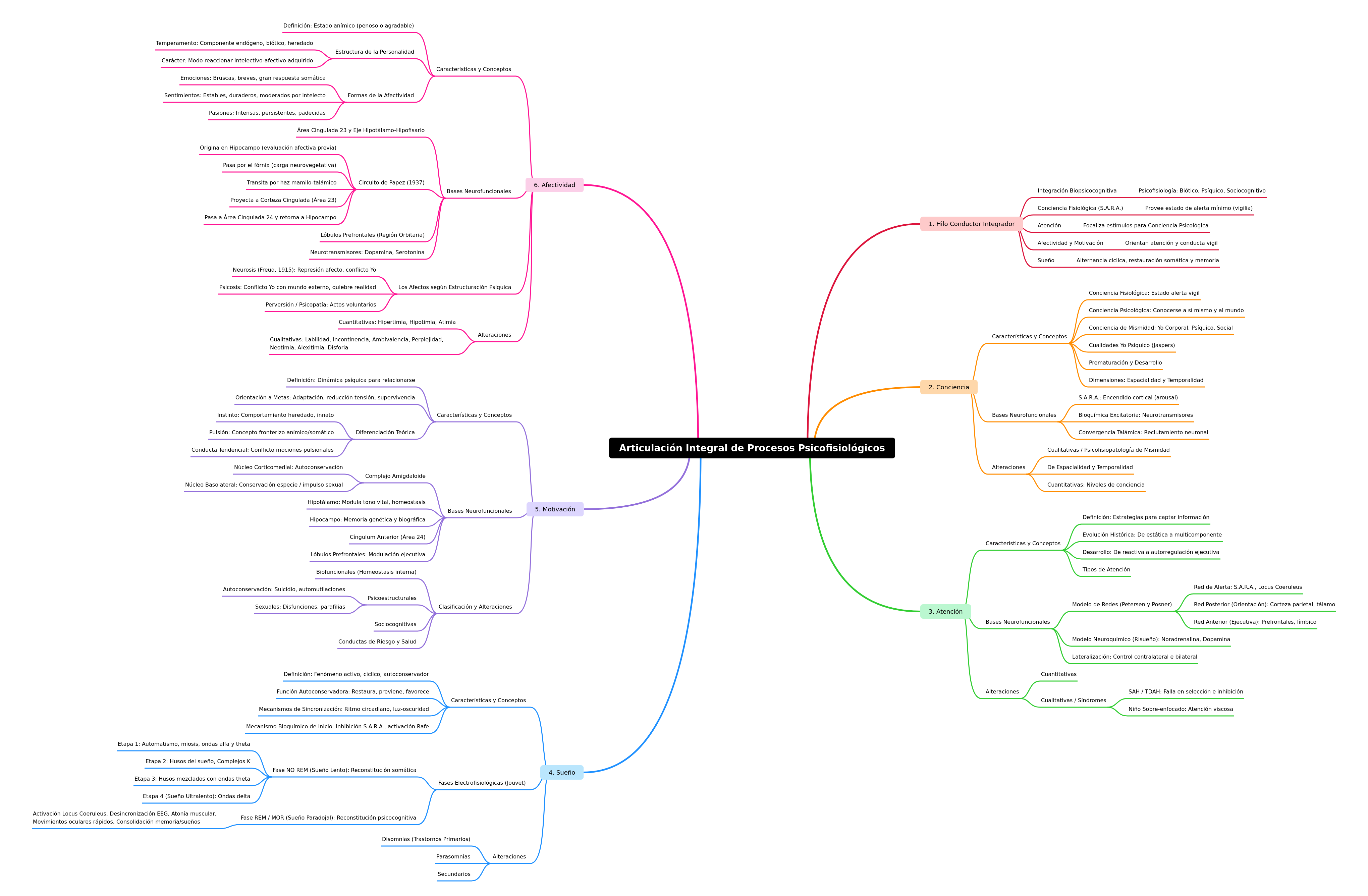 Integrated Psychophysiological Processes Explained