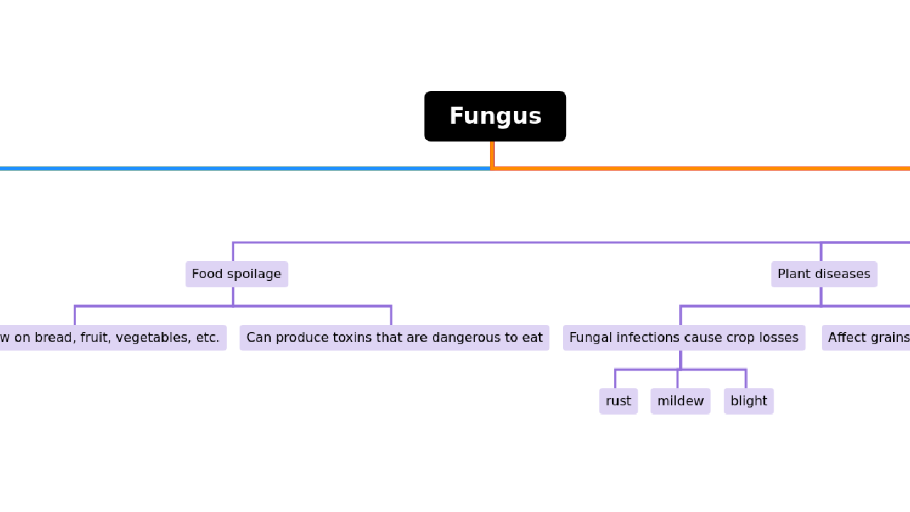 Mind Map:Fungus ...