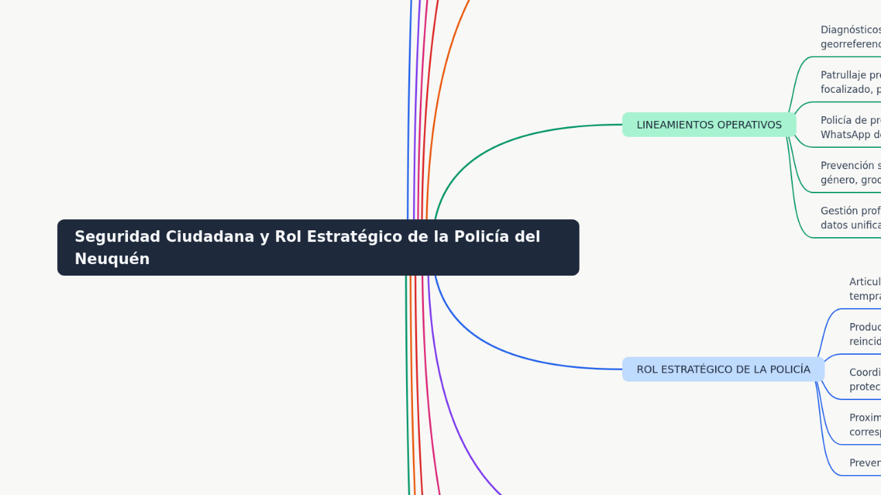 Seguridad Ciudadana y Rol Estratégico de la Policía del Neuquén