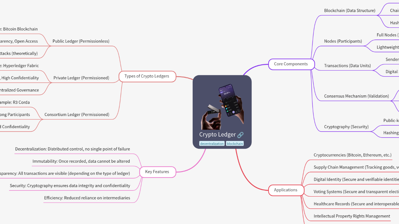 Mind Map:Crypto Ledger ...