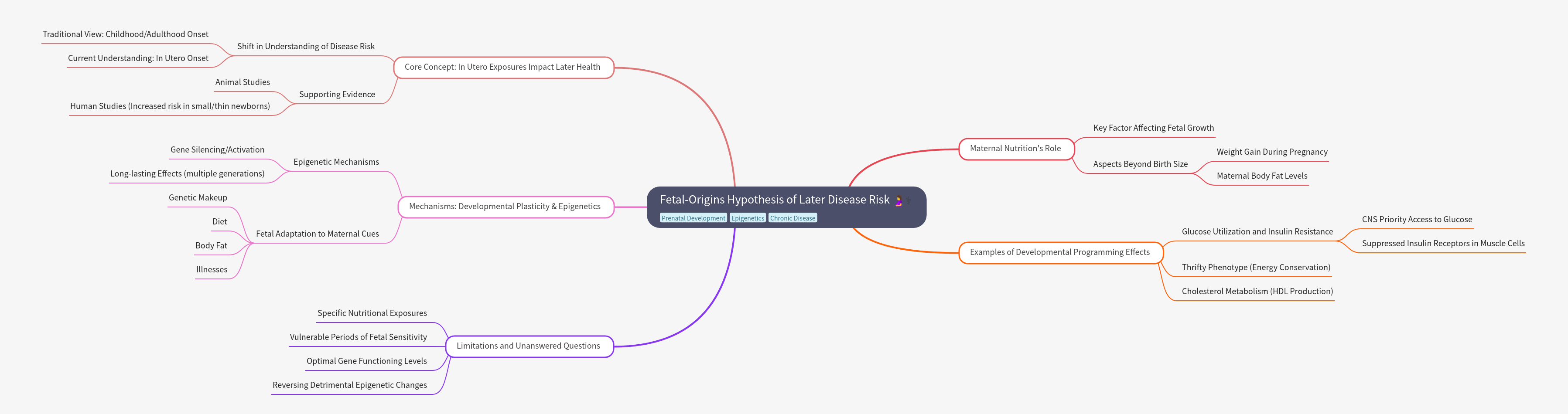 Fetal-Origins Hypothesis: Later Disease Risk