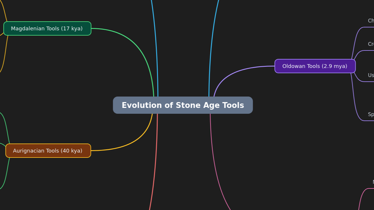 Evolution of Stone Age Tools