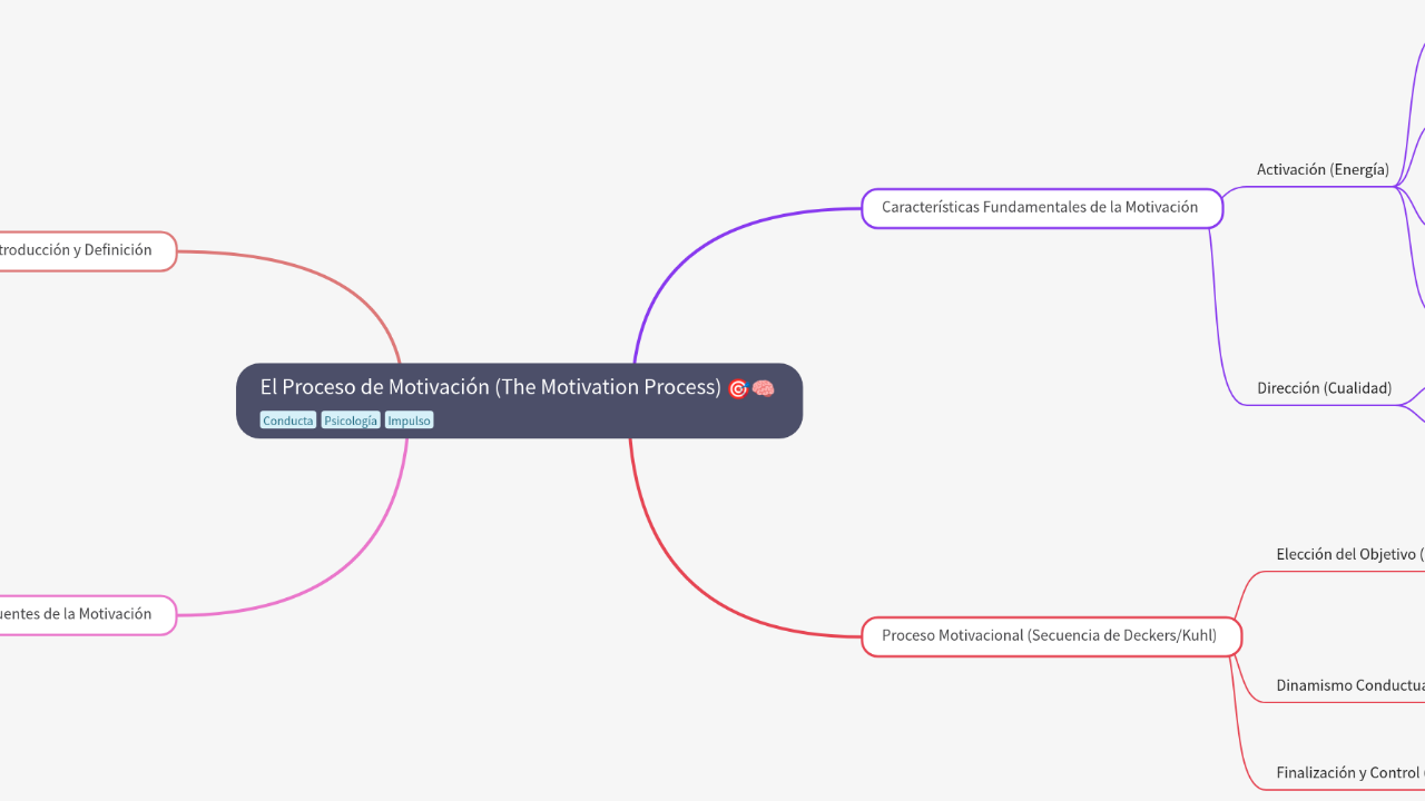 El Proceso de Motivación (The Motivation Process)