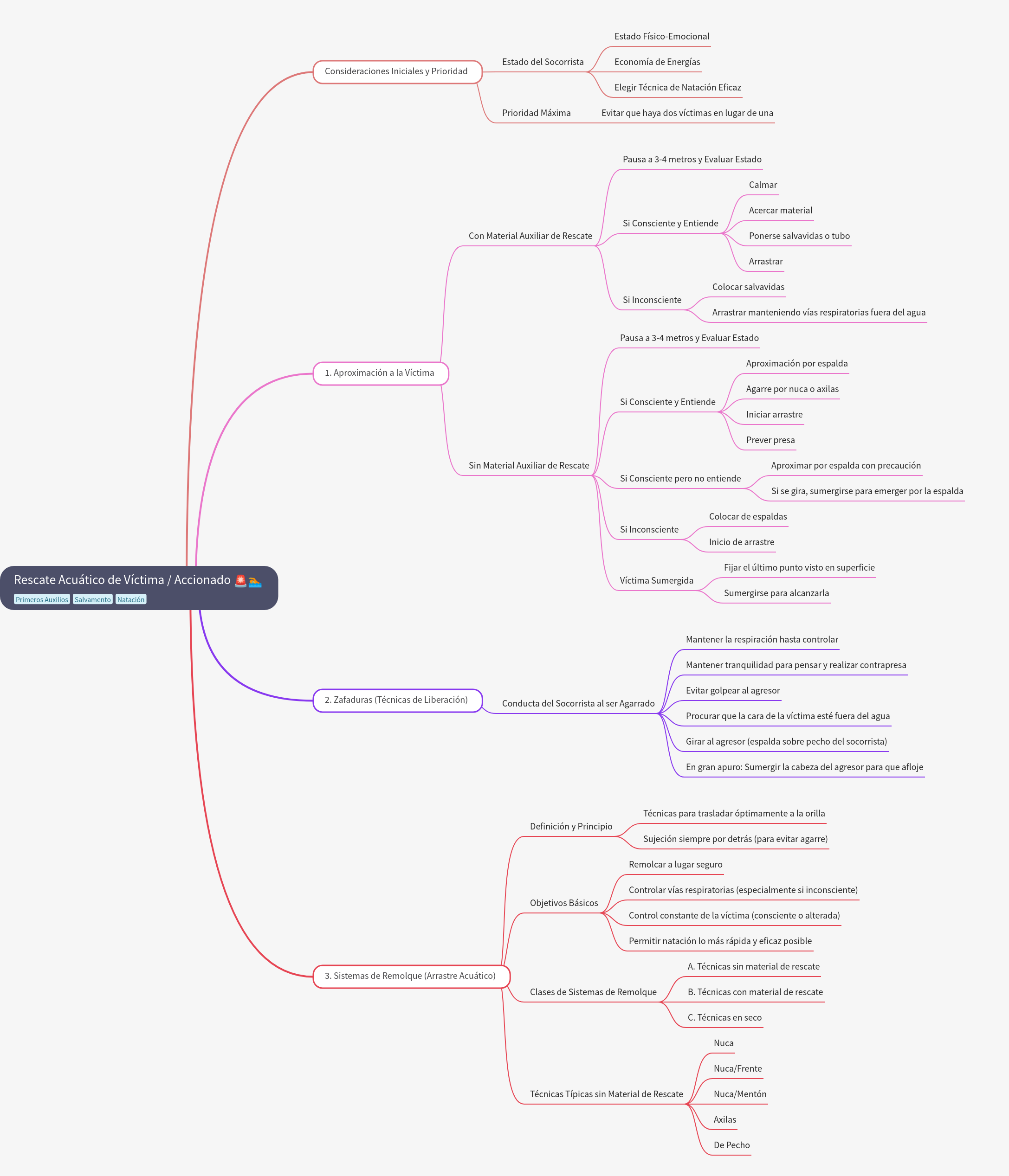 Active Water Rescue Techniques and Priorities
