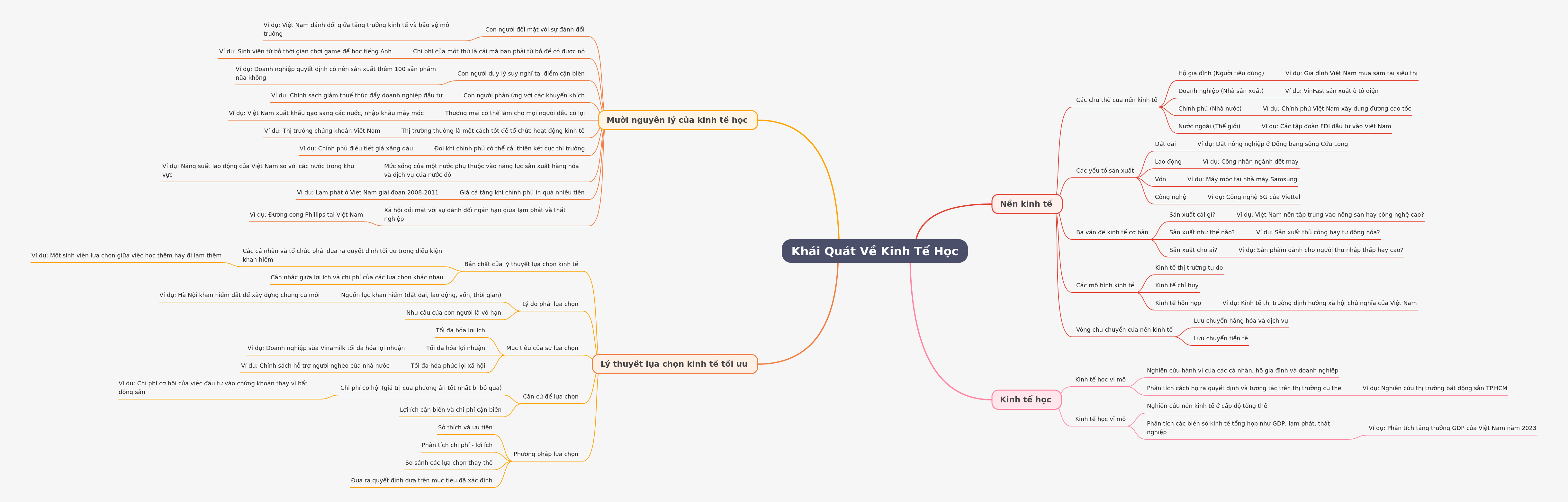 Overview of Economics with Vietnamese Examples