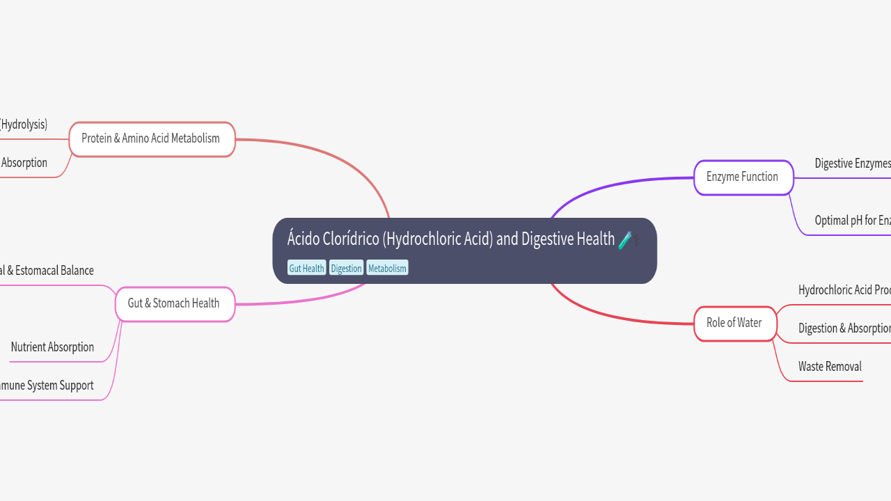 Ácido Clorídrico (Hydrochloric Acid) and Digestive Health