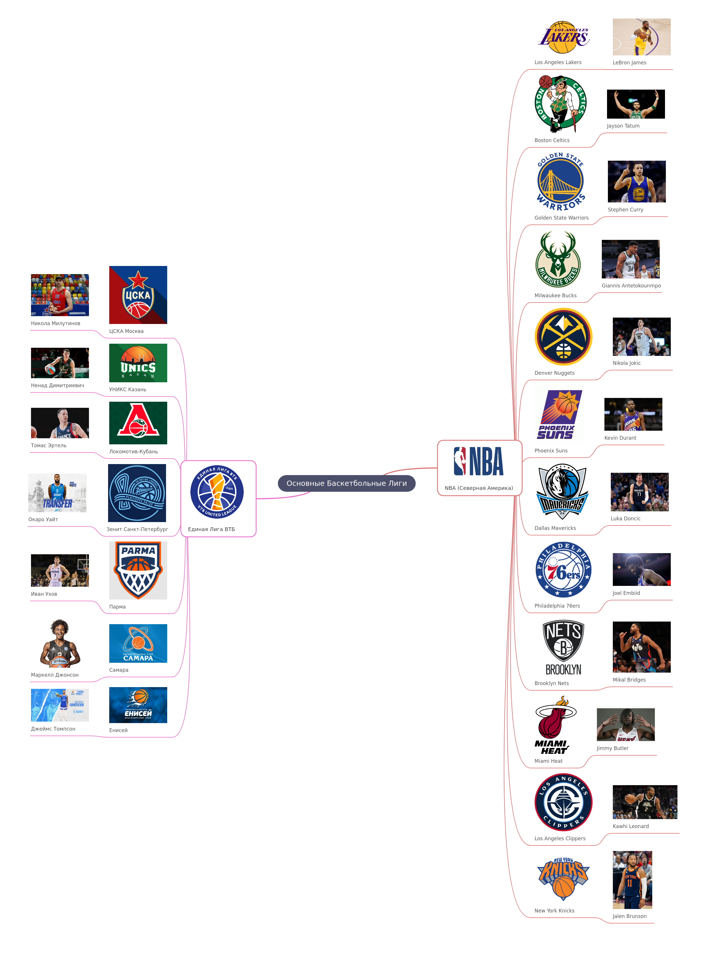 Major Basketball Leagues Worldwide