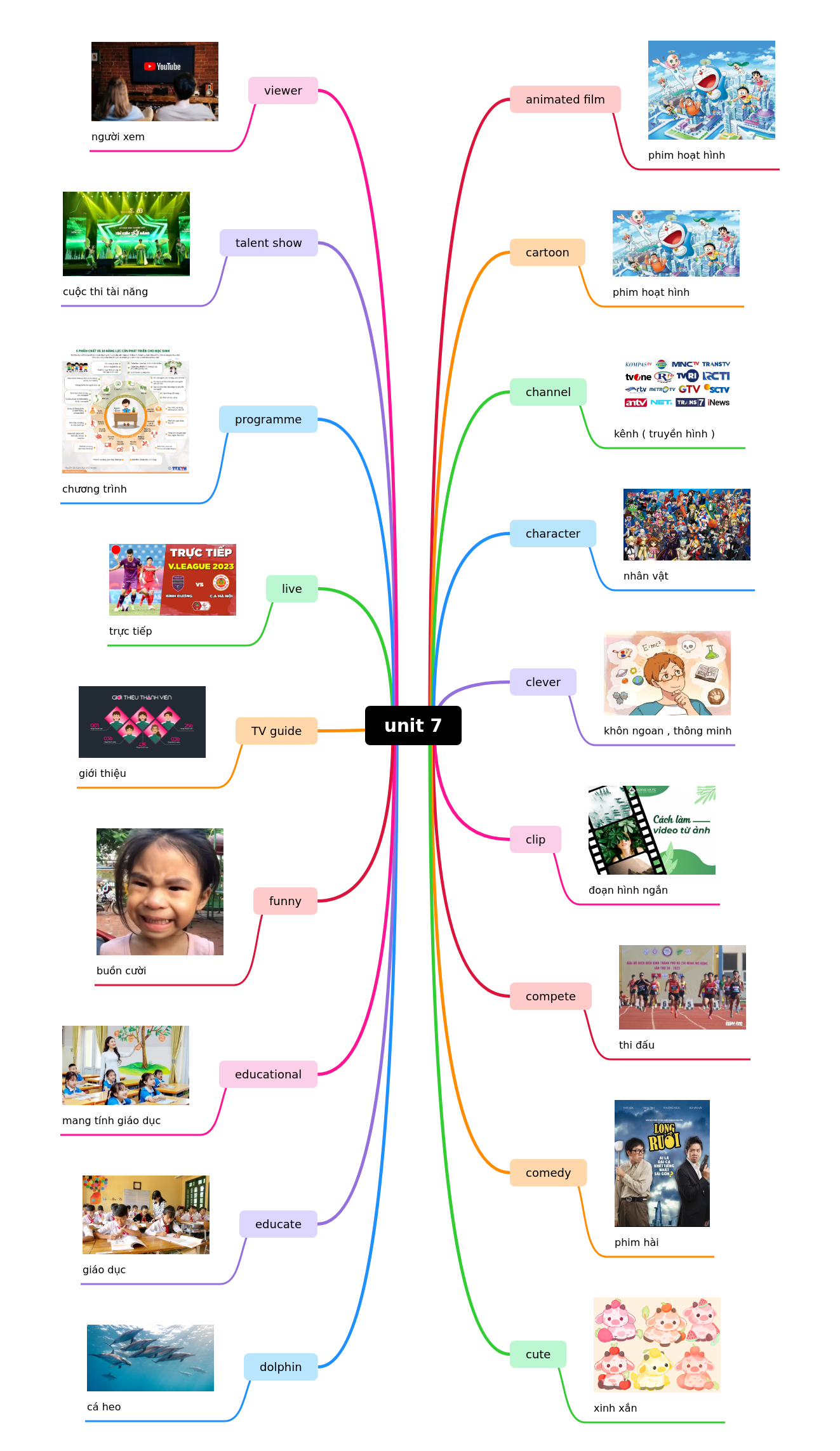 Unit 7: Media & Entertainment Vocabulary
