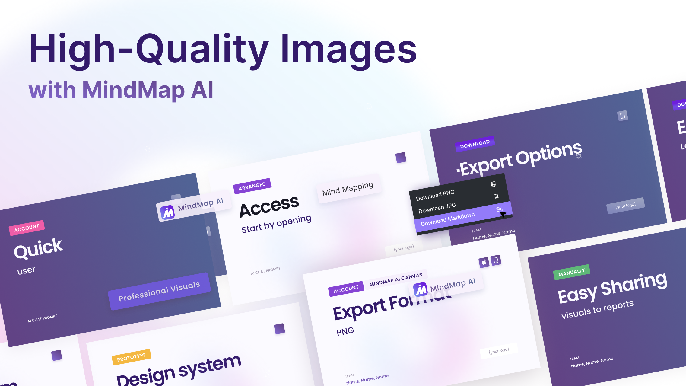 How to Export Your Mind Maps as High-Quality Images with MindMap AI