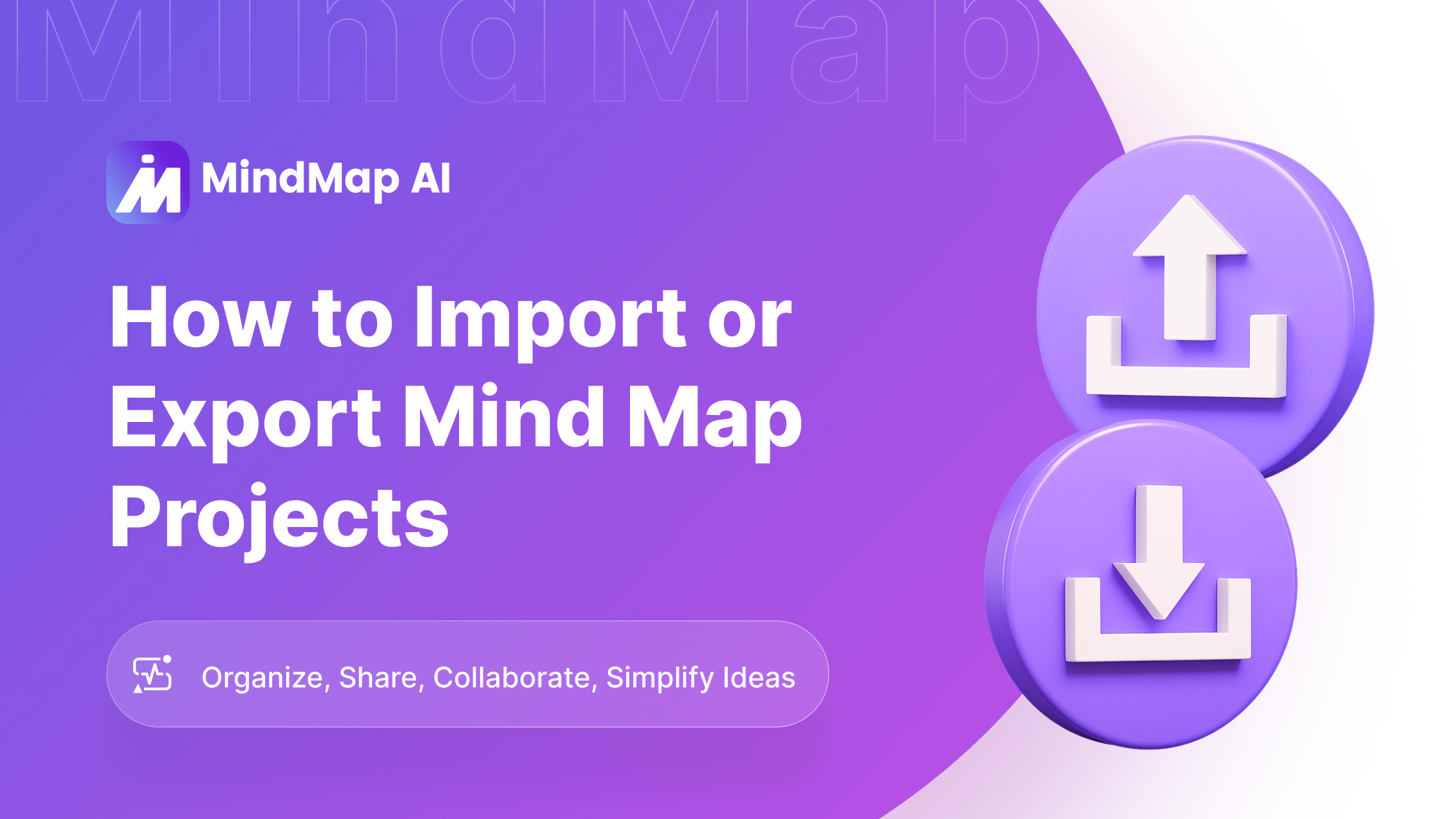 How to Import or Export Mind Map Projects