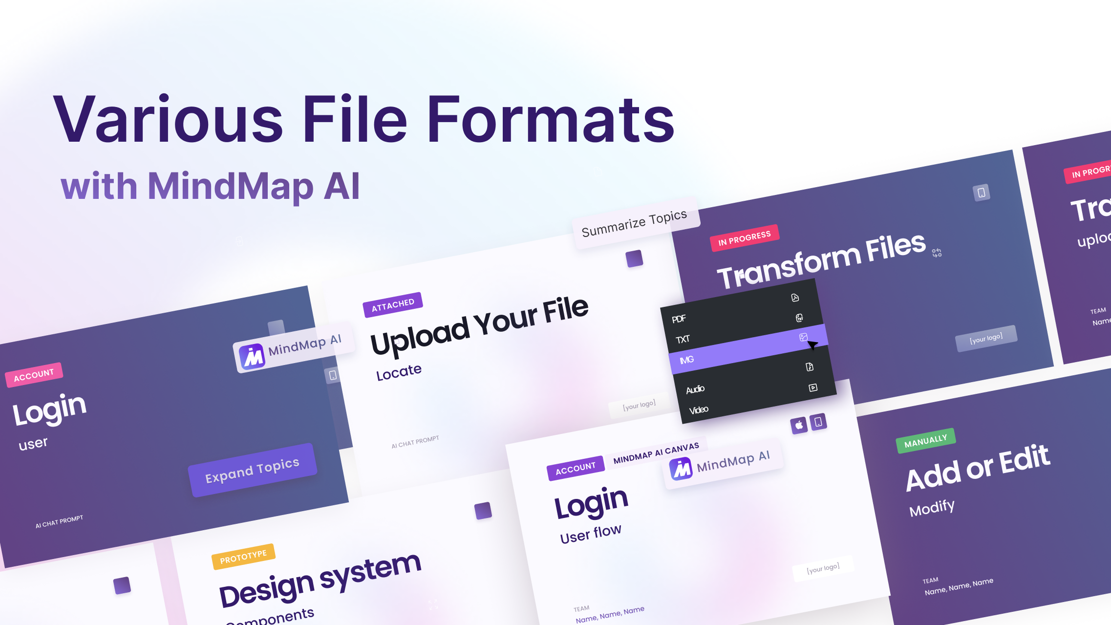 How to Effortlessly Generate Mind Maps from Various File Formats with MindMap AI