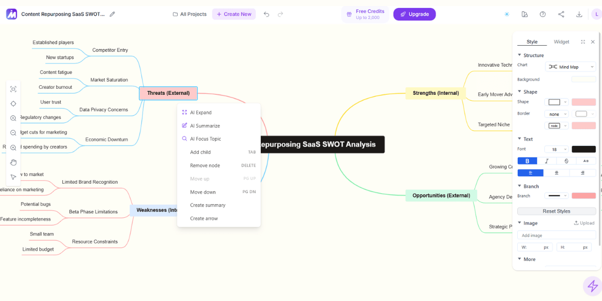 Copilot chat interface