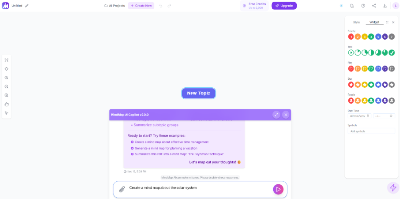 Just like ChatGPT, MindMap AI understands simple language, which makes it easy for parents to guide learning without pressure.