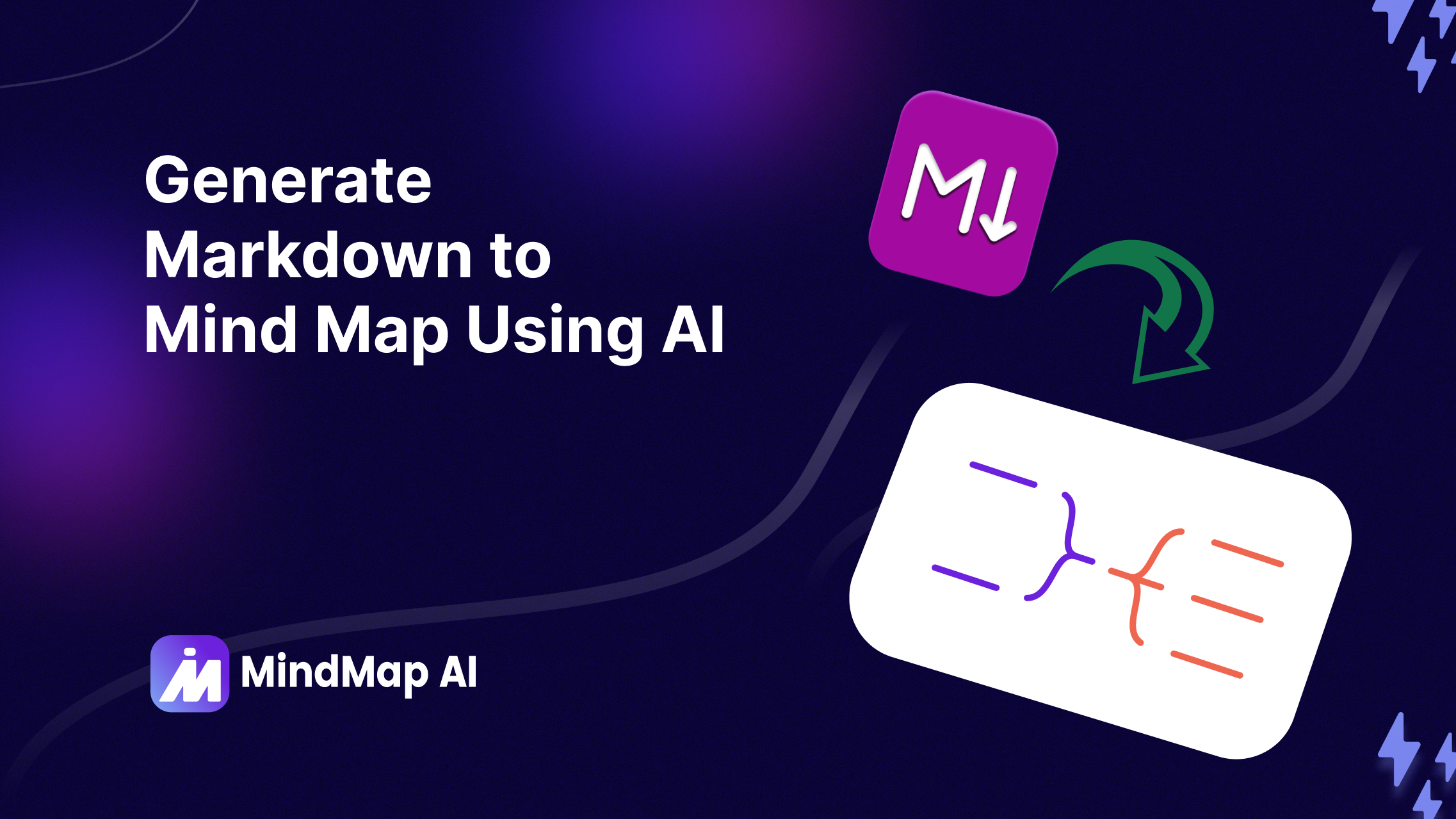 Генератор ментальних карт зі штучним інтелектом (AI Markdown)