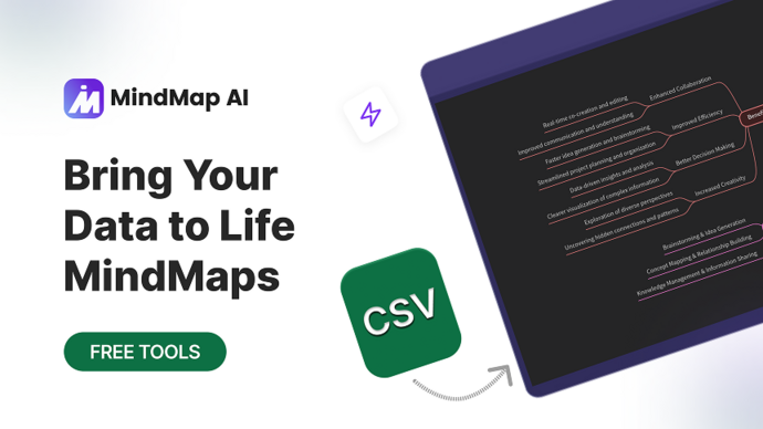 How to Convert csvs to Mind Maps with MindMap AI - Video Thumbnail